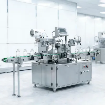 front and back labeling machine